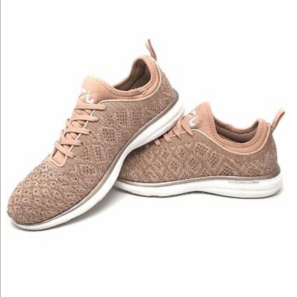 APL Rose Gold Phantom Sneakers Size 7